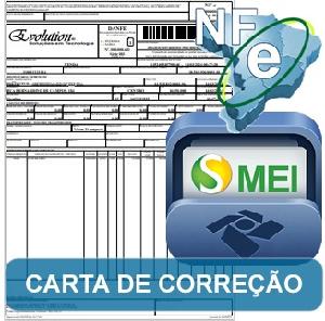 MEI- EMISSAO NFE CARTA DE CORREÇAO